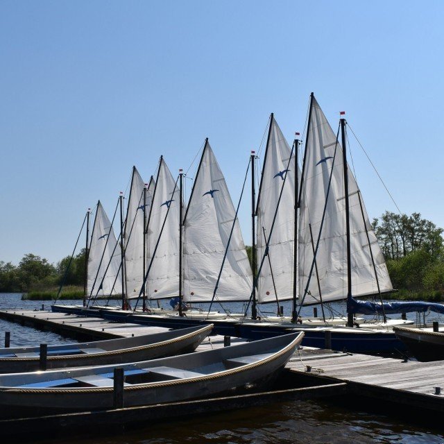 Privé zeilcursus in een Valk