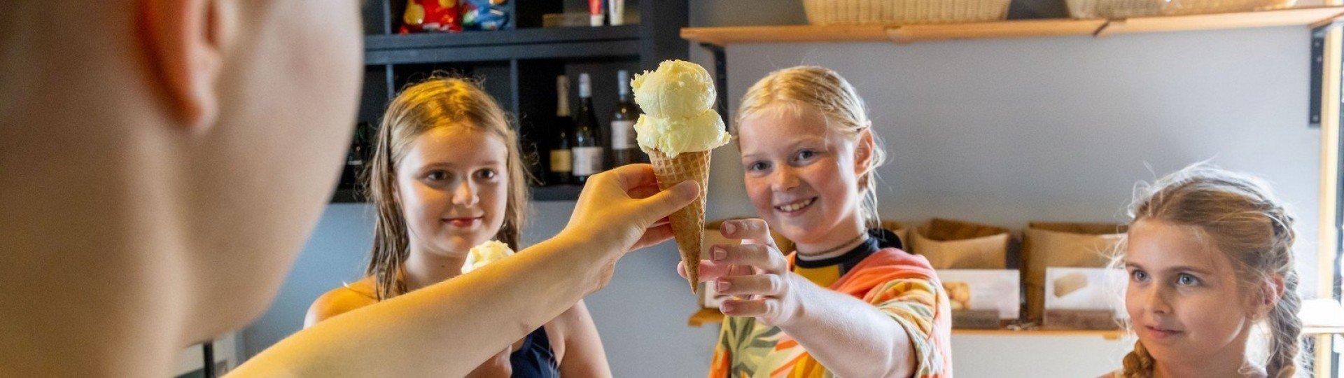 Ijs eten cnossen leekstermeer