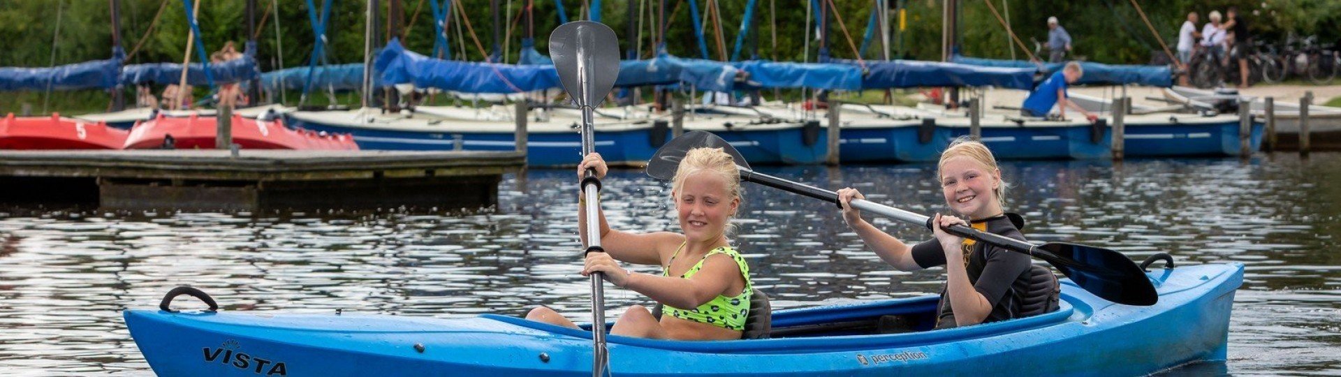 Kinderfeestje bij leekstermeer
